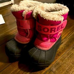 Girls Sorel Winter Boots Size 6
